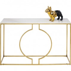 Console Miami Loft Gold 120cm